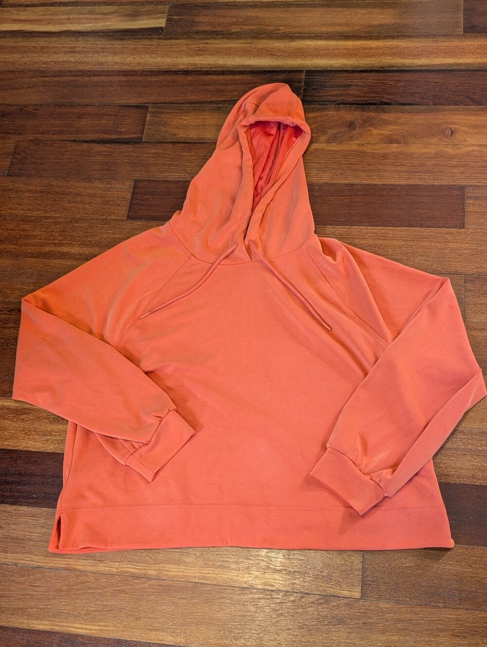 Athleta Orange Pullover Hoodie Women's